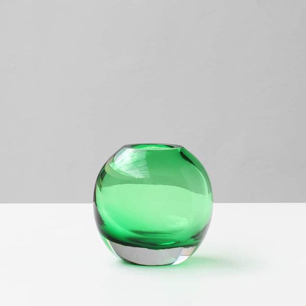 bottomed glass vase-10