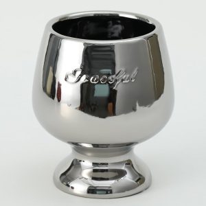 Red Wine Glass Ceramic Flower Pot-03