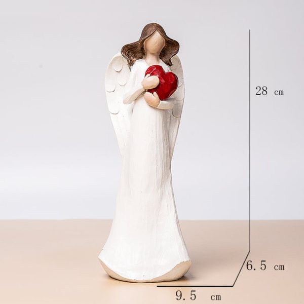 Flower Fairy Angel Statue-03