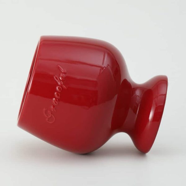 Red Wine Glass Ceramic Flower Pot-04