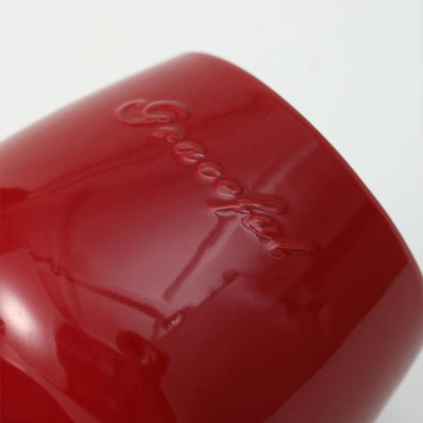 Red Wine Glass Ceramic Flower Pot-05