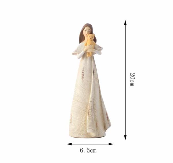 Angel resin home accessories-11