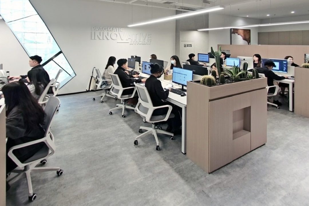 Office group photo